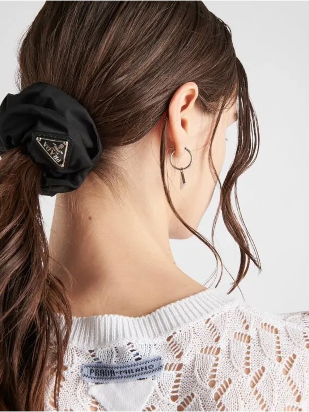 Prada Re-Nylon Scrunchie - Picture 3 of 3